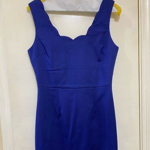 lulus scallop neck dress